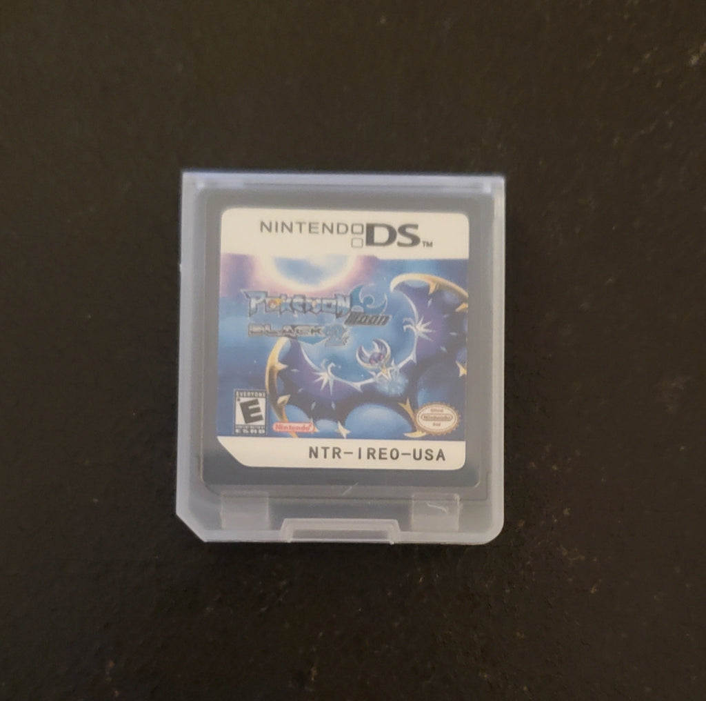 Pokemon Moon Black 2 NDS Video Game Nintendo DS with Box
