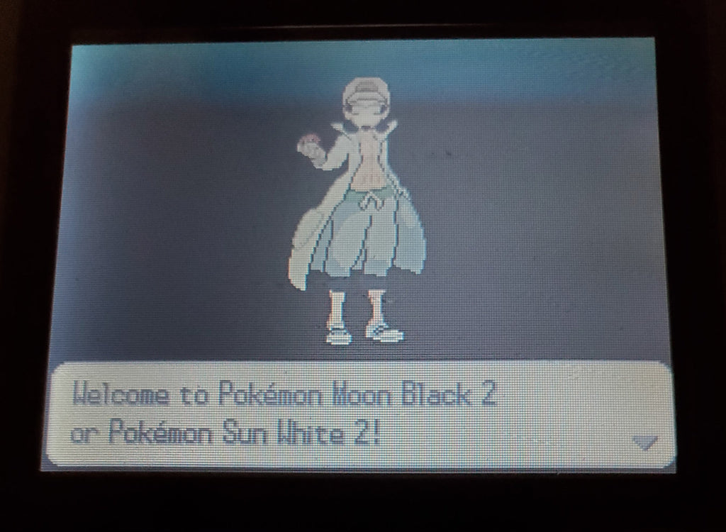 Pokemon Moon Black 2 NDS Video Game Nintendo DS with Box