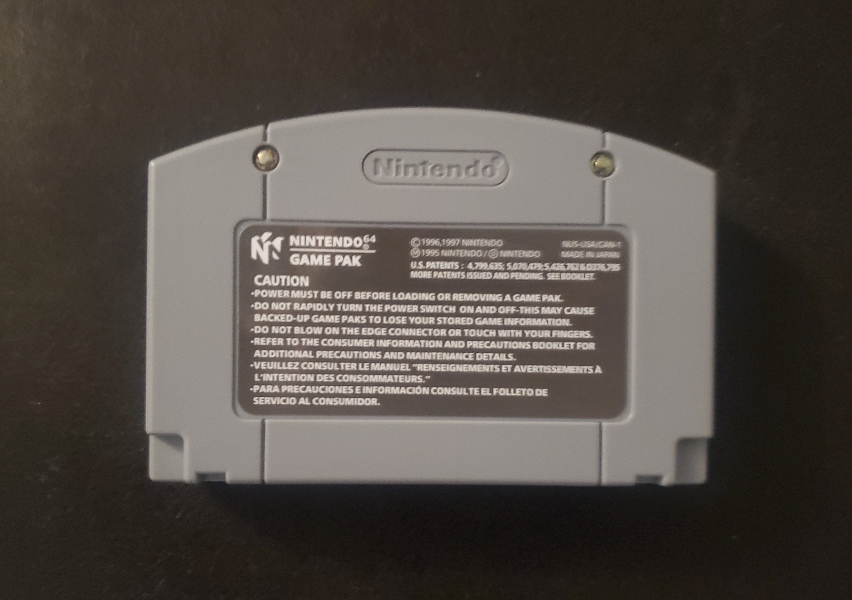 Pokemon Puzzle League N64 Nintendo 64 Video Game Cartridge 2000