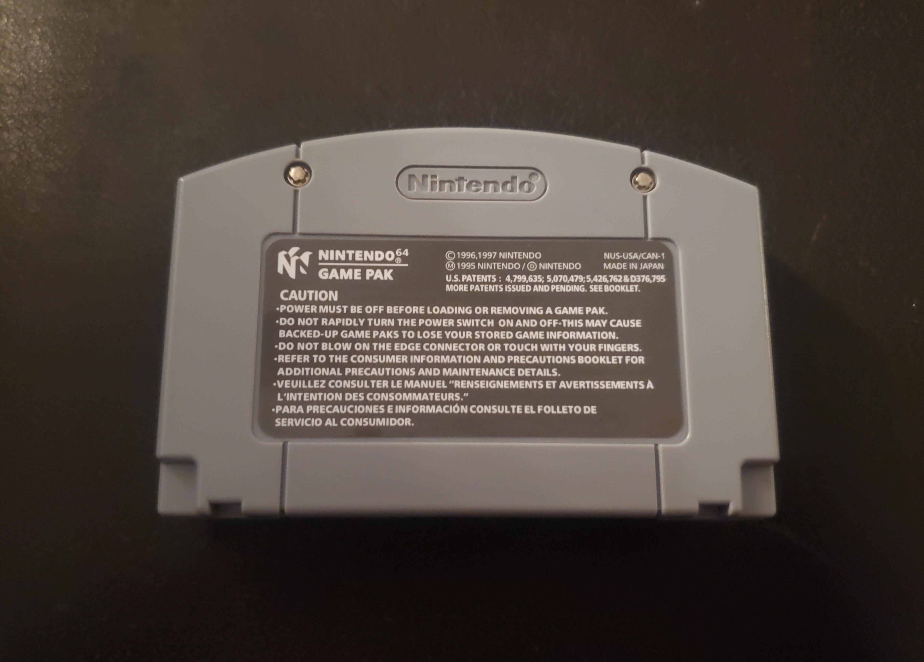 Shadowgate 64 N64 Nintendo 64 Video Game Cartridge 1999