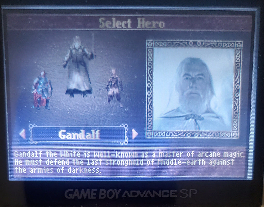 Lord of the Rings The Return of the King GBA Video Game Boy Advance 2003 EUR