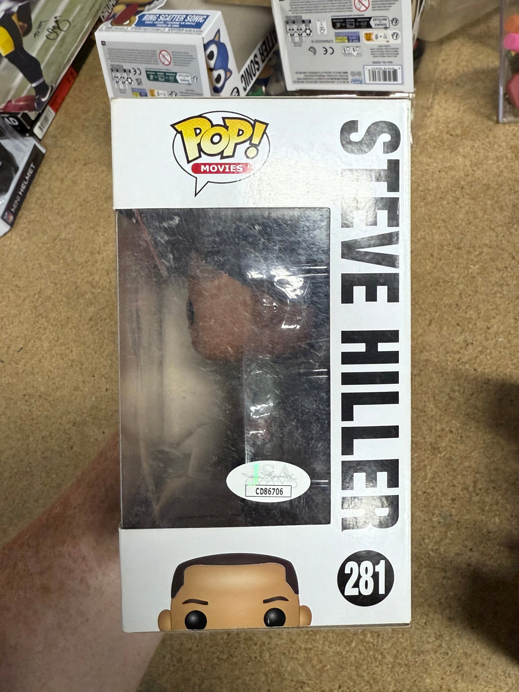 Will Smith (Steve Hiller) & Jeff Goldblum (David Levinson) Signed Independence Day Funko Pop! JSA & PSA COA Set of 2