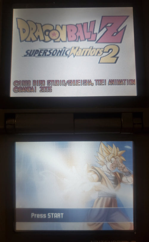 Dragonball Z Supersonic Warriors 2 NDS Video Game Nintendo DS 2005 DBZ