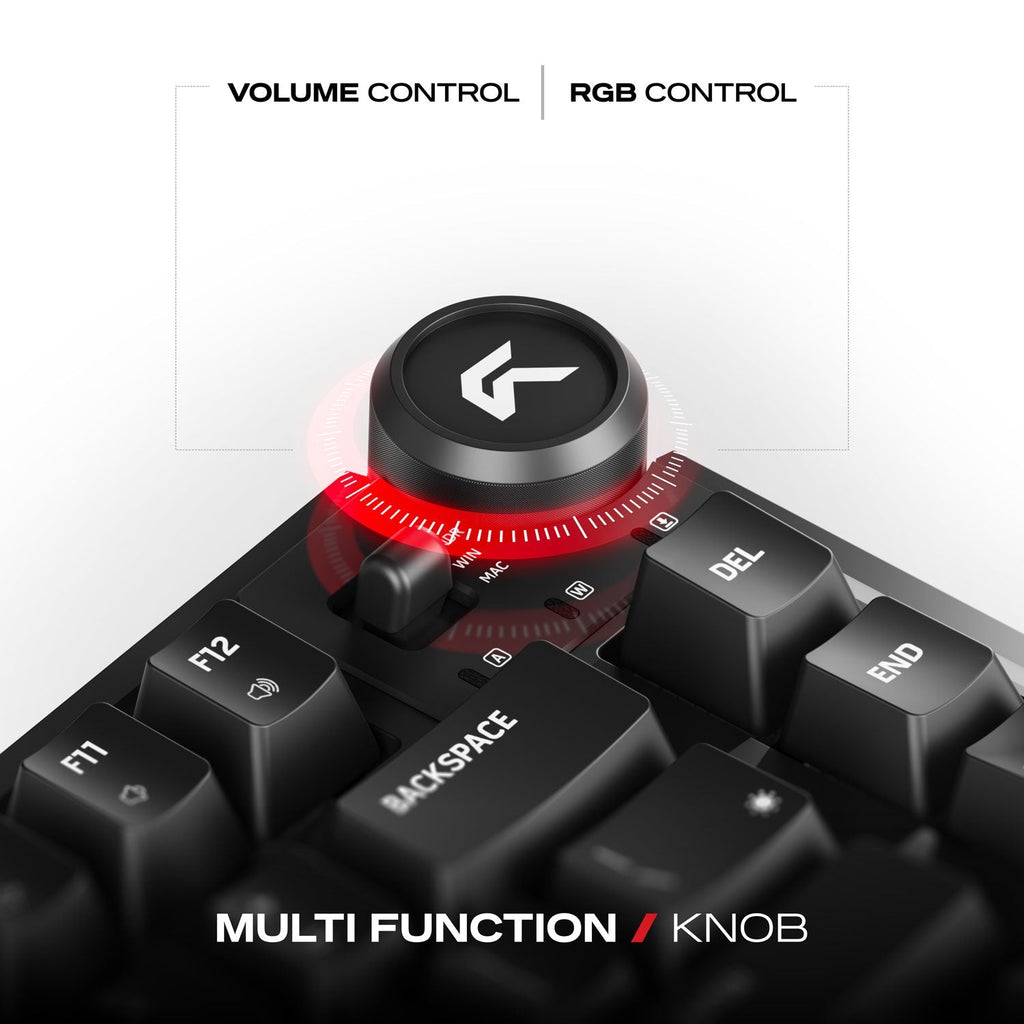 Nighthawk 75 Lite | TKL Wired Gaming Keyboard