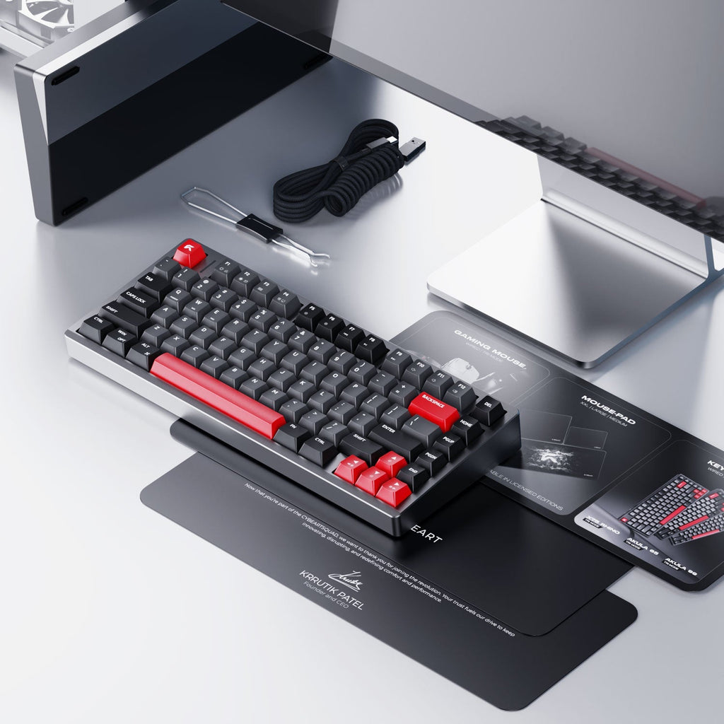 X75 Rhino | TKL CNC Aluminium Tri-Mode  Gaming Keyboard
