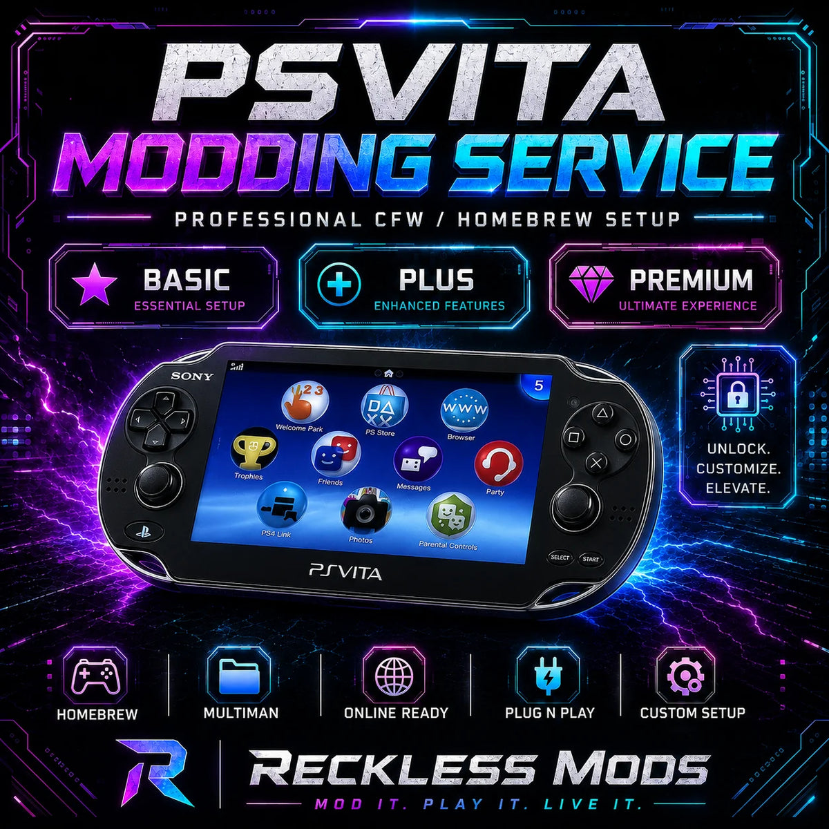 PSVITA Modding Service
