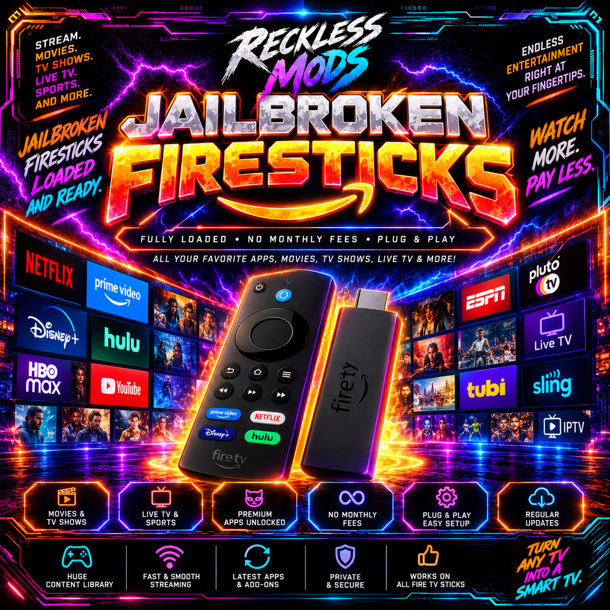 Jailbroken Firesticks