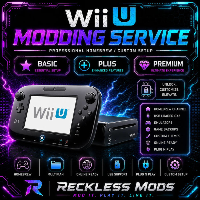 Wii U Modding Service